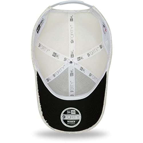 New Era 9forty Femme Sherpa Cap Borg Ny Yankees Offwhite - vue 6
