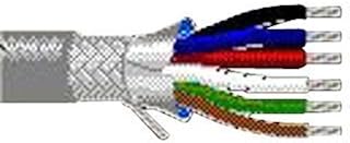 BELDEN 9942 060100 Cable, SHLD MULTICOND, 6COND, 22AWG, 100FT, 300V