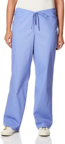 Dickies Womens Signature Unisex Drawstring Medical-Scrubs-Pants, Ciel, Large US