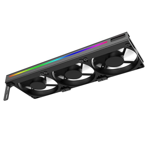 Ventilador refrigerante para GPU con triple ventilador y RGB miniatura 1