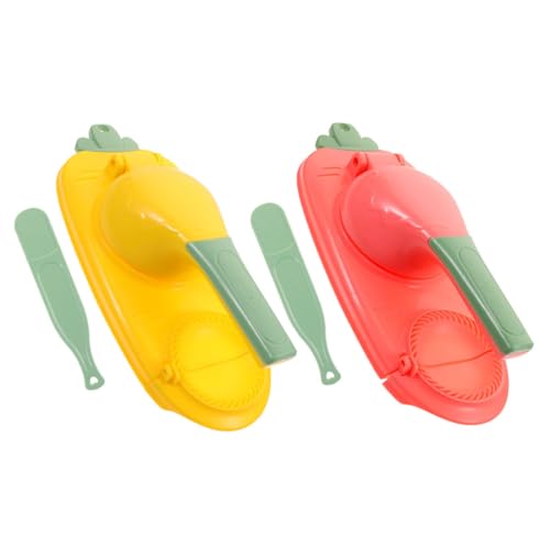 Alipis Kitchen Dumpling Maker Press Double Head Dumpling Skin Presser Easy to Use for Homemade