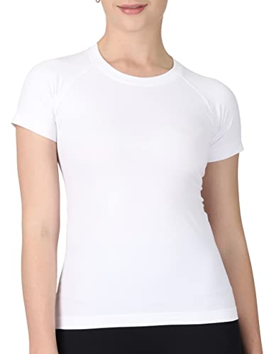 Image of MathCat Seamless Workout Tops for Women Short Sleeve Yoga Running Shirts,Breathable Athletic Compression Shirt Women XS-XL
