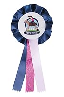 HKM Funny Horses Turnierschleife Dunkelblau Einheitsgröße