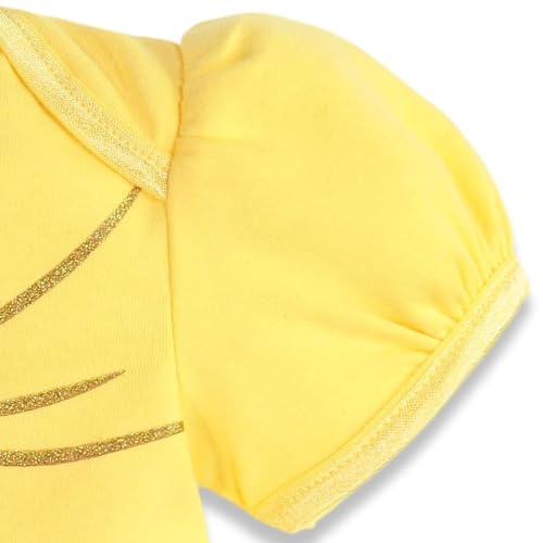 Disney Princess Belle Infant Baby Girls Cosplay Dress And Headband Yellow 12-18 Months thumb #4