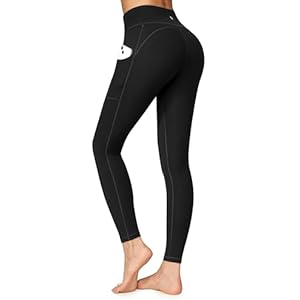 Ewedoos Women’s Yoga Pants with Pockets Leggings for Women Tummy Control Workout Leggings for Women Compression Leggings