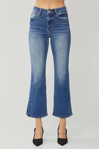 SALT TREE Risen Jeans - High Rise Bootcut Jeans - RDP56183
