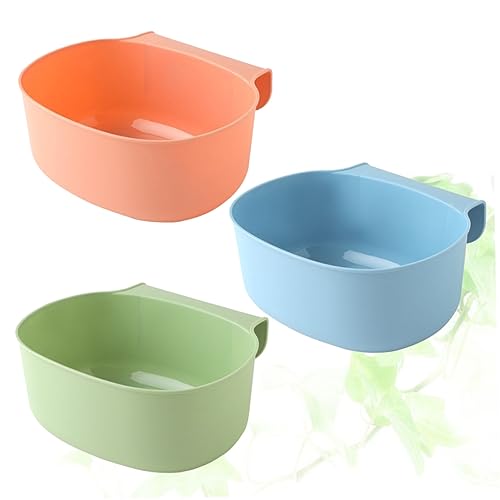 3 cajas colgantes para basura de plástico multifunción miniatura 4