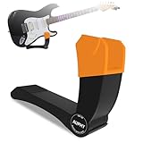 AUPHY AG20 Adjustable Electric Guitar Leg Support with One-Touch Angle Control & Built-in Pick Holder,Comfortable and Portable Electric Guitar Practice Tools/Accessory