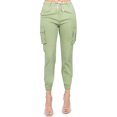 G-Style USA Women's Cargo Jogger Pants Cover