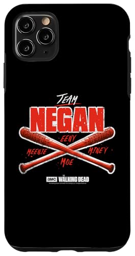 Coque iPhone 11 Pro Max Team Negan The Walking Dead en silicone noir protection antichoc