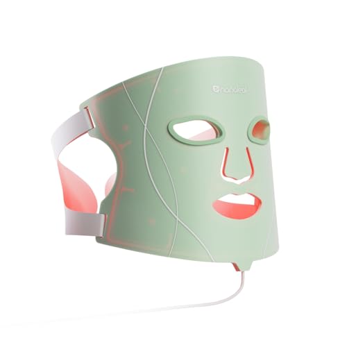 Nanoleaf FDA-Cleared LED Face Mask with 7 Light Therapy Modes - Professional Red, Blue & NIR Light Treatment Device for Wrinkles, Acne & Skin Rejuvenation - 432 LEDs, Rechargeable