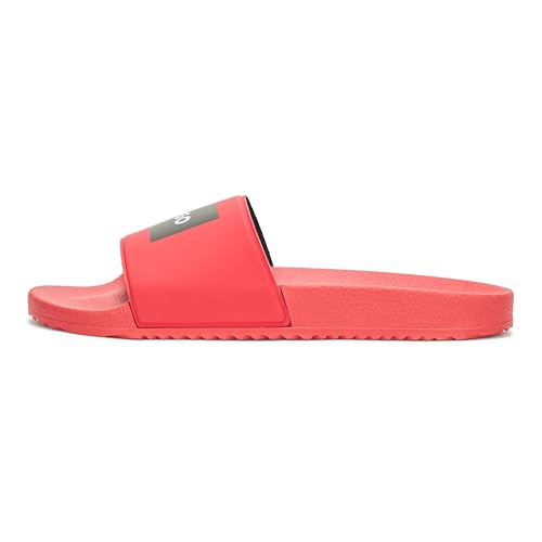 Image of HUGO mens Big Logo Label Slide Sandals