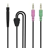 Tobysome GSP600 Headphone Audio Cable Aux Wire Compatible with Sennheiser G4ME ONE, G4ME Zero, PC 373D, GSP 350, GSP 670, GSP 600, GSP 500, GSP 600, GSP 350 Gaming Headset and More, 6.5ft