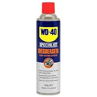 WD-40 Specialist Citrus Degreaser Spray, Surface Degreaser, Fast Acting Formula For Tough Oil & Grime on Metals, Engines, Power Tool & Machine - 400g