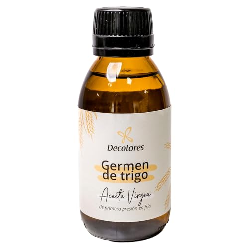 Aceite Germen De Trigo Puro | Prensado En Frío | Aceite Corporal Con Vitamina E | Acción Antioxidantes | Evita El Envejecimiento prematuro De La Piel | Para Pieles Secas O Con Mala Circulación