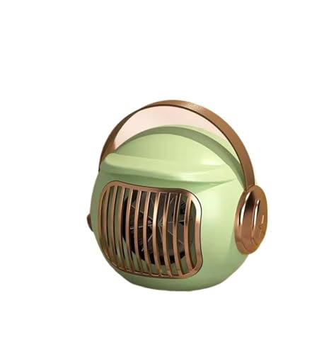 Calefactor Eléctrico, Calefactor portátil de 500 W for espacios pequeños, calentamiento rápido, ligero, for escritorio, oficina o hogar. Ventilador calefactor.(Groen)