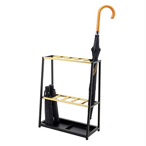 Porte-parapluies avec cadre en or design haut de gamme pour bureau