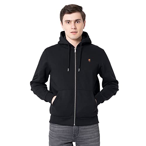 Image of Red Tape Men's Light Grey Solid Hoodies