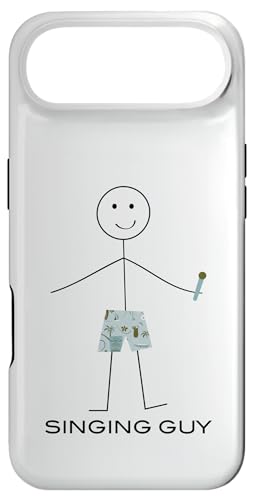 Funny Men Singing Guy, Boy Singer �X�}�z�P�[�X iPhone Air �p