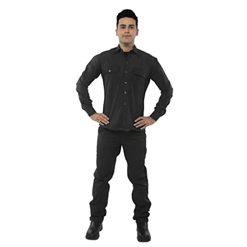 Image of PROLIFE Mens Cotton Industrial Workwear Shirt Pant Combo