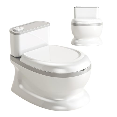 Pot d'apprentissage ergonomique et sécurisé avec réducteur de toilettes d'entraînement durable