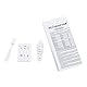 2 Accudoctor Drogentest Speichel 6 in 1 Drogen im Speichel Speicheltest THC Cannabis Kokain Metanphetamin Marihuana Drogenschnelltest Speicheltest Schnelltest urin multidrogentest kit drug test