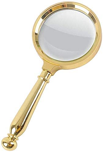 Loupe de poche HD 20x pour lecture des seniors et petits caracteres