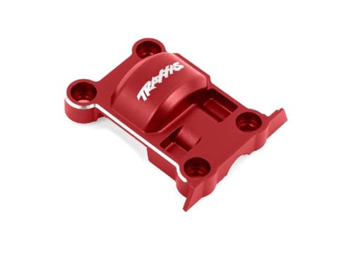Traxxas 7787-RED - Aluminum Gear Cover, Red