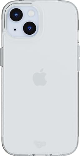 tech21 EvoLite Coque pour iPhone 15 – Coque de Protection Contre Les Chocs – Transparent