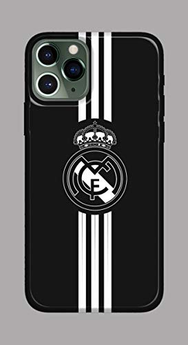 WorldSell Funda de Silicona Suave Case Cover Protección Cáscara Soft Gel TPU Apple I Phone 11 Pro LOGHI 013 Real Madrid
