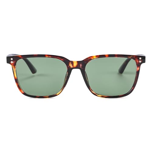 Image of Gleyemor Polarized Mens Square Sunglasses UV400 Protection Sun Glasses
