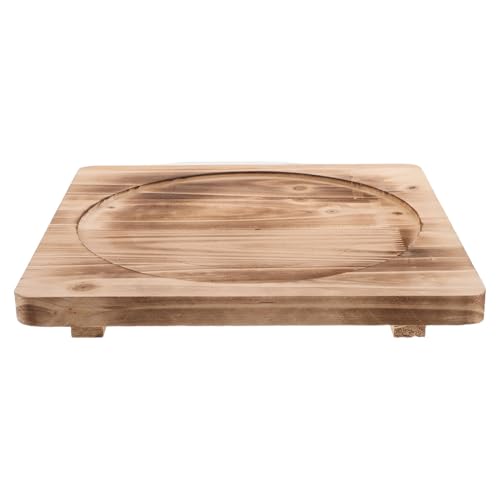 Dessous de plat bois carré isolant et résistant pour protection de table - 2