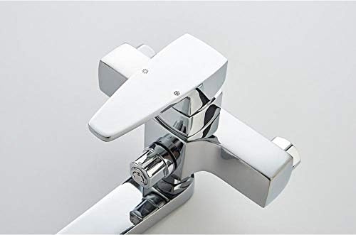 Robinet de baignoire classique avec douche de bain murale - 3