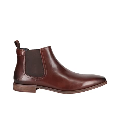 Wild Rhino Men's Anchor Chelsea Boot, Dark Brown, EU 42/US 9
