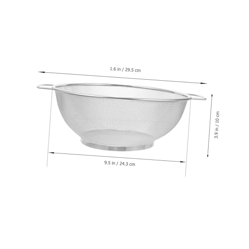 Colador de malla fina de acero inoxidable 2 cuartos miniatura 3