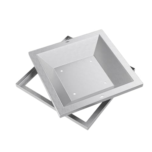 Couvercle de fosse septique invisible en acier pour masquer les plaques d'égout - 2