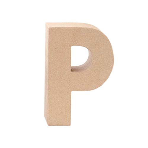 Creative Discount - Letra P de cartón (17,5 x 5,5 cm)