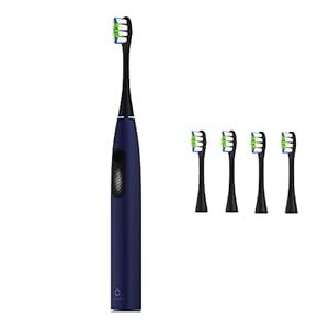 Oclean F1 elektrische tandenborstel, 2 uur opladen, ultrasoon tanden bleken, tandverzorging, opladen via USB, nachtblauw