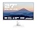 Produktbild JapanNext Monitor Weiß 27 Zoll IPS 4K UHD (3840x2160) HDR | USB-C-Laden (65W) Höhen- & Neigungsverstellbar (HSP) Integrierte Lautsprecher G-Sync/FreeSync | JN-IPS27UHDR-C65W-HSP-W