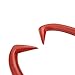 Skidding Tongs 32-inch Log Grabber with Ring for Connecting with Chain Logging Tools for Forestry, Timber, and Firewood by Earth Worth (Red)