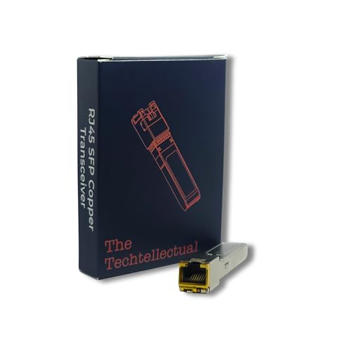Image of 1000BASE-T RJ45 Copper SFP Transceiver | Gigabit Ethernet SFP Module | Up to 100m | Compatible with Cisco, MikroTik, Ubiquiti, Netgear, D-Link Switches & Routers