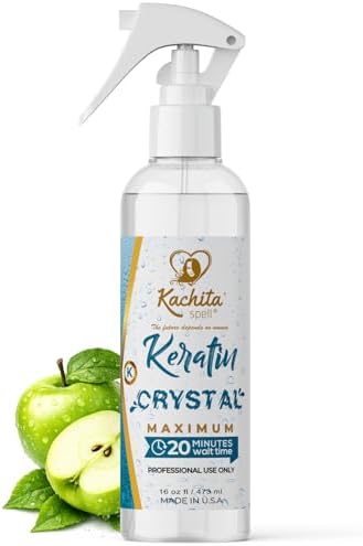 Kachita Spell Keratin Crystal Maximum Hair Straightening Spray 16 floz