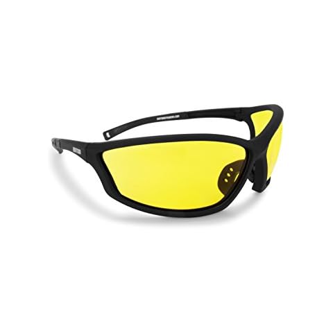Bertoni Sport Glasses with Optical Clip Cover