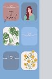 my journal: aesthetic lined notebook