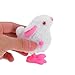 PRETYZOOM Juguete De Salto Interactivo Con Forma De Animal De Peluche Que Se Mueve A Cuerda Para Pascua Conejito Suave En Miniatura Para Niños Para La Celebración De Pascua Imagen de PRETYZOOM Juguete De Salto Interactivo Con Forma De Animal De Peluche Que Se Mueve A Cuerda Para Pascua Conejito Suave En Miniatura Para Niños Para La Celebración De Pascua