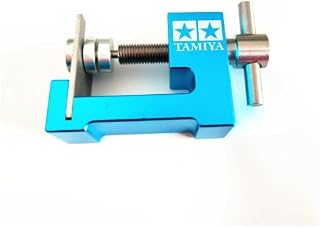 Wheel Puller Tyre Remover Guide Roller 520 Bearing Mounter Disassembler Tool for Tamiya Mini 4WD Car Professional Tool (Blue)