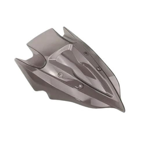 Pare-brise double bulle aérodynamique pour réduire le vent en moto