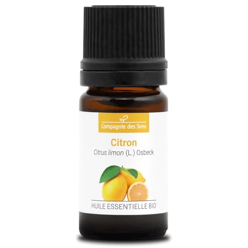 La Compagnie des Sens - Aceite Esencial Orgánico de Limón - 5 ml - 100% Puro y Natural - Certificado AB