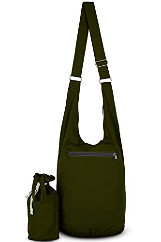 Image of Crossbody Bags For Women Crossbody Purse Hobo Bags With Zipper And Small Sack Bag