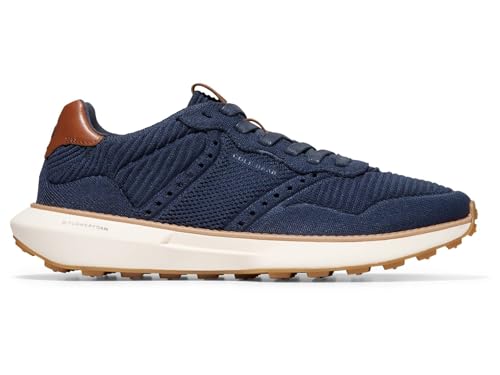Cole Haan Cole Haan Mens Grandpro Ashland Stitchlite Sneaker, Navy Blazer/British Tan/Ivory, 9-M US